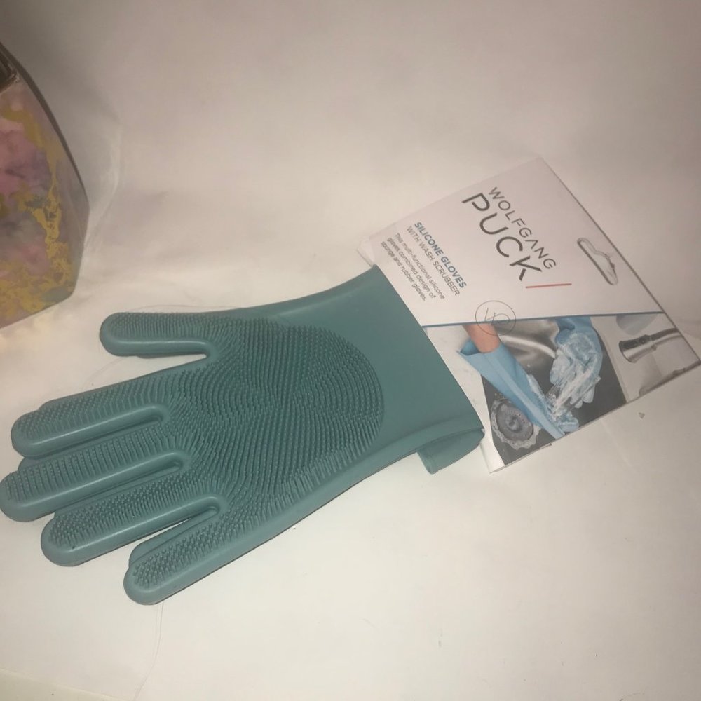 Wolfgang Puck Silicone Cleaning Gloves OSFM NEW
